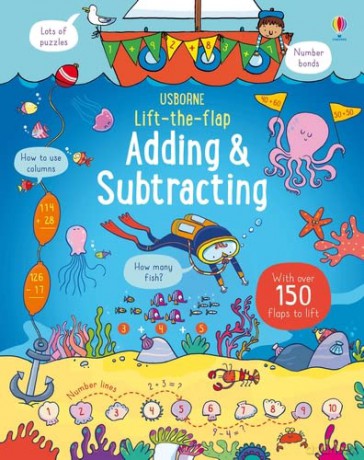 Lift-the-Flap Adding and Subtracting: 1 (Lift-the-flap Maths) - Rosie Hore [KSIĄŻKA]