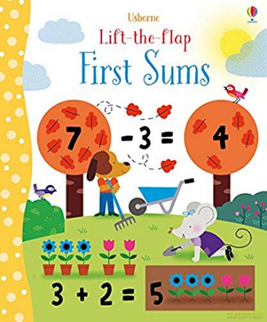 Lift-the-Flap First Sums: 1 (Young Lift-the-flap) - Felicity Brooks [KSIĄŻKA]