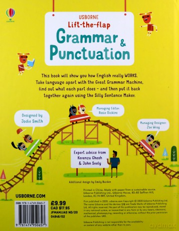 Lift-the-Flap Grammar and Punctuation: 1 - Lara Bryan [KSIĄŻKA]
