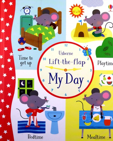 Lift-the-Flap My Day: 1 (Young Lift-the-flap) - Holly Bathie [KSIĄŻKA]