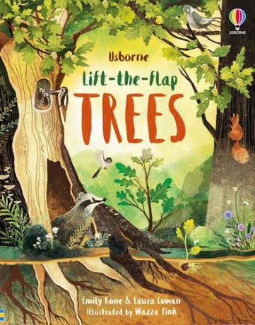 Lift-the-Flap Trees (See Inside) - Emily Bone [KSIĄŻKA]
