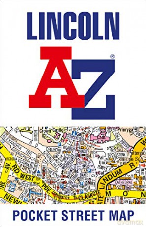 Lincoln A-Z Pocket Street Map - A-Z Maps [KSIĄŻKA]