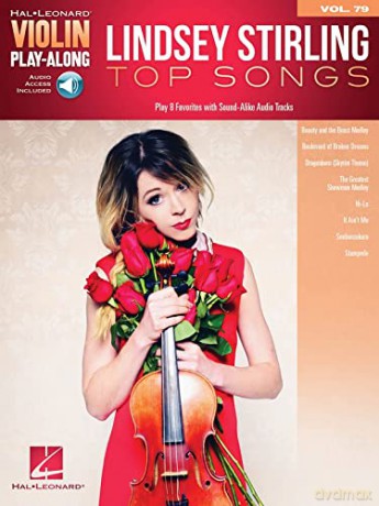 Lindsey Stirling - Top Songs Violin Play-Along Volume 79 (Hal Leonard Violin Play-Along) [KSIĄŻKA]