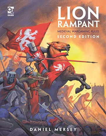 Lion Rampant: Second Edition: Medieval Wargaming Rules - Daniel Mersey [KSIĄŻKA]