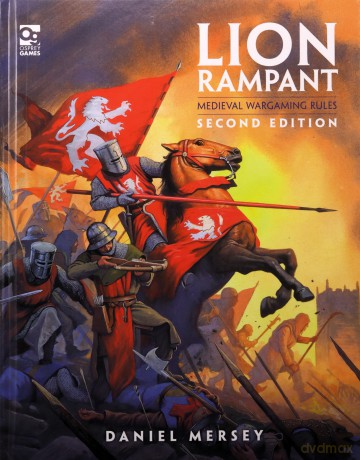 Lion Rampant: Second Edition: Medieval Wargaming Rules - Daniel Mersey [KSIĄŻKA]