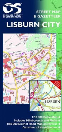 Lisburn Street Map (Northern Ireland O/S) [KSIĄŻKA]