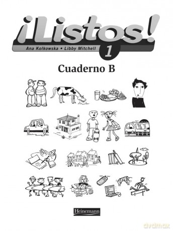 Listos! 1 Workbook B Pack of 8 (Listos for 11-14) - Ana Kolkowska [KSIĄŻKA]