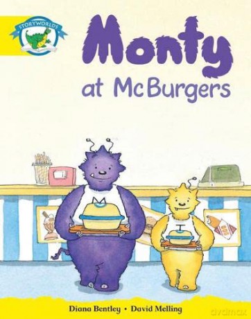 Literacy Edition Storyworlds Stage 2, Fantasy World, Monty at McBurgers - Diana Bentley [KSIĄŻKA]