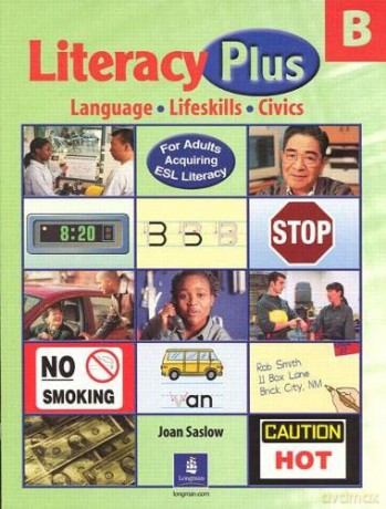 Literacy Plus B - Joan Saslow [KSIĄŻKA]