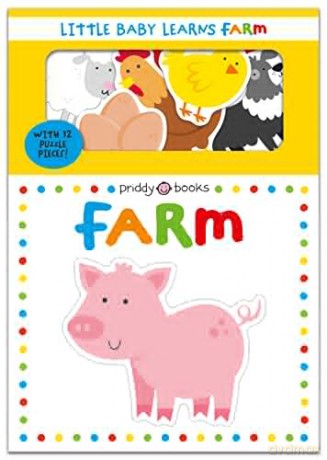 Little Baby Learns Farm (UK Edition) - Priddy Books [KSIĄŻKA]