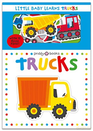 Little Baby Learns Trucks - Priddy Books [KSIĄŻKA]
