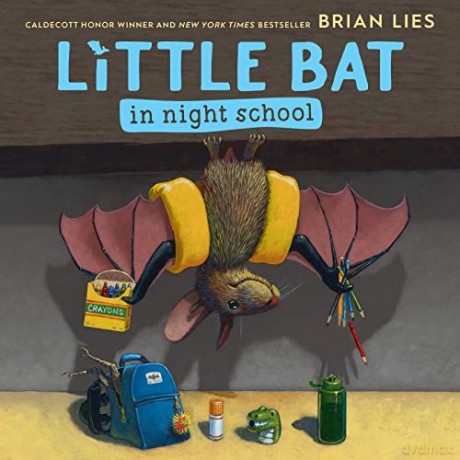 Little Bat in Night School - Brian Lies [KSIĄŻKA]