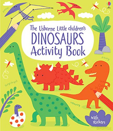 Little Children's Dinosaur Activity Book (Little Children's Activity Books) - Rebecca Gilpin [KSIĄŻKA]