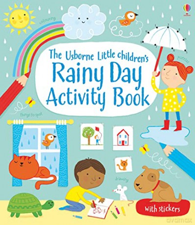 Little Children's Rainy Day Activity Book (Little Children's Activity Books) - Rebecca Gilpin [KSIĄŻKA]