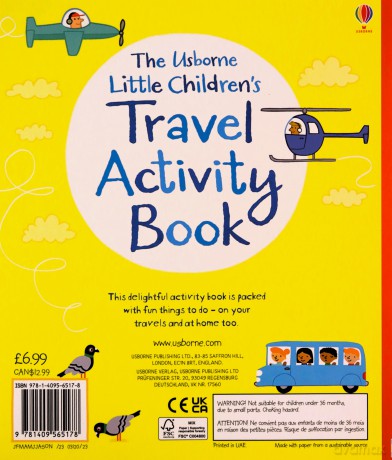 Little Children's Travel Activity Book (Little Children's Activity Books) - James Maclaine [KSIĄŻKA]