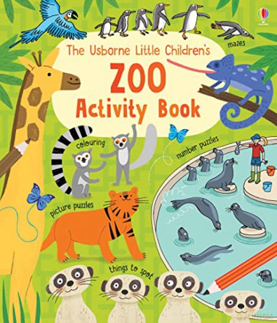 Little Childrens Zoo Acivity Book: 1 (Little Children's Activity Books) - Rebecca Gilpin [KSIĄŻKA]