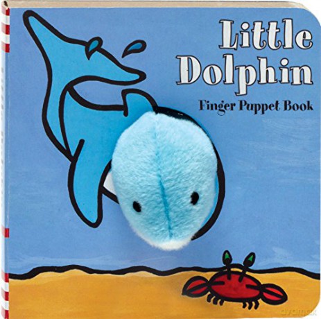 Little Dolphin Finger Puppet Book: (finger Puppet Book for Toddlers and Babies, Baby Books for First Year, Animal Finger Puppets) (Little Finger Puppet Board Books) - Image Books [KSIĄŻKA]