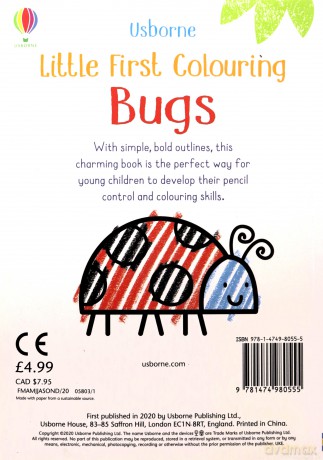 Little First Colouring Bugs - Kirsteen Robson [KSIĄŻKA]
