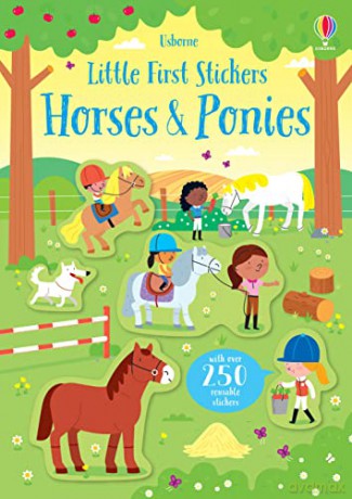 Little First Stickers Horses and Ponies: 1 - Kirsteen Robson [KSIĄŻKA]