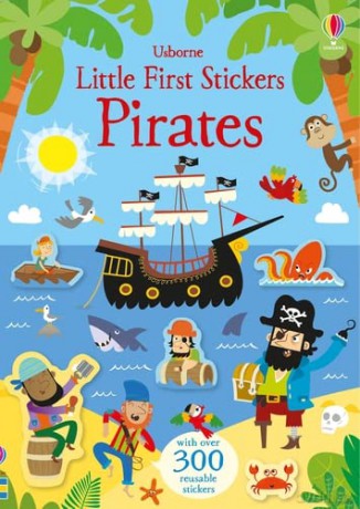 Little First Stickers Pirate - Kirsteen Robson [KSIĄŻKA]