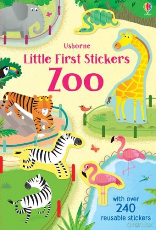 Little First Stickers Zoo - Holly Bathie [KSIĄŻKA]