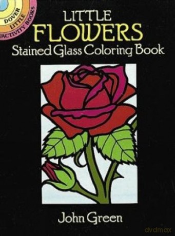 Little Flowers Stained Glass (Little Activity Books) - John Green [KSIĄŻKA]