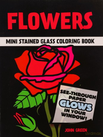 Little Flowers Stained Glass (Little Activity Books) - John Green [KSIĄŻKA]