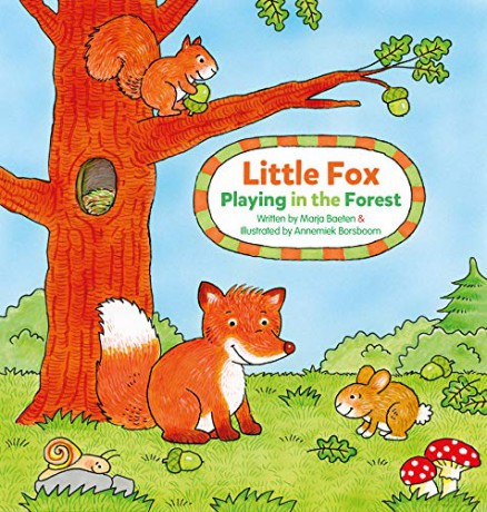 Little Fox. Playing in the Forest: 1 (Little Playing, 1) - Marja Baeten [KSIĄŻKA]