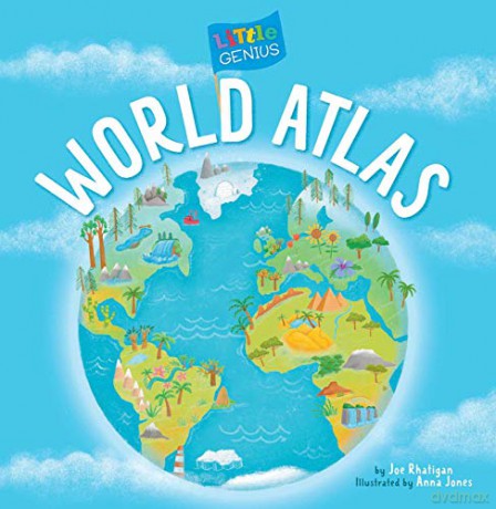 Little Genius World Atlas - Joe Rhatigan [KSIĄŻKA]