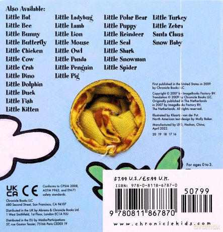 Little Giraffe Finger Puppet Book: 1 (Finger Puppet Books) - Image Books [KSIĄŻKA]