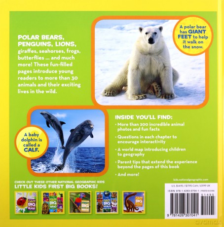 Little Kids First Big Book of Animals (National Geographic Kids) - Catherine D. Hughes [KSIĄŻKA]