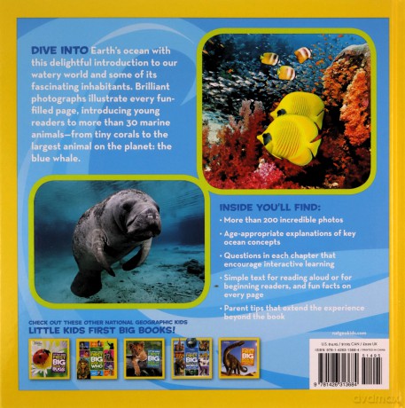 Little Kids First Big Book Of The Ocean (National Geographic Kids) - Catherine D Hughes [KSIĄŻKA]