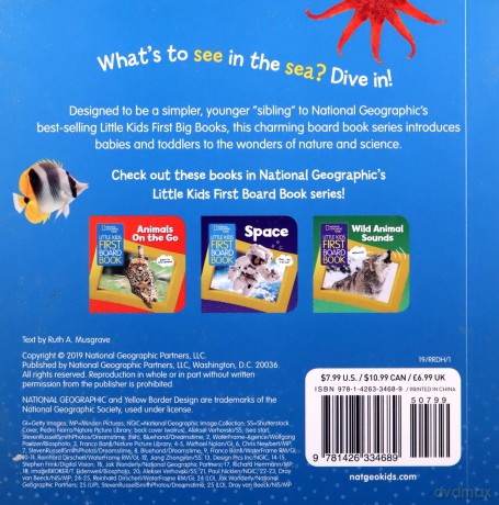Little Kids First Board Book Ocean (National Geographic Kids) - National Geographic Kids [KSIĄŻKA]