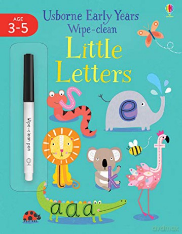 Little Letters (Usborne Early Years Wipe-Clean): 1 - Jessica Greenwell [KSIĄŻKA]