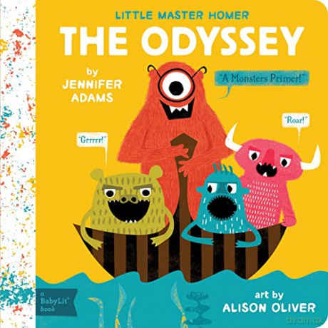 Little Master Homer: The Odyssey: A Monsters Primer! (Babylit) - Jennifer Adams [KSIĄŻKA]