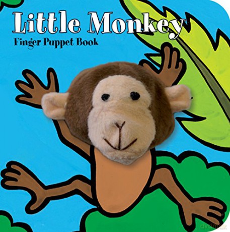 Little Monkey: Finger Puppet Book (Little Finger Puppet Board): (Finger Puppet Book for Toddlers and Babies, Baby Books for First Year, Animal Finger Puppets): 1 (Little Finger Puppet Board Books) - ImageBooks [KSIĄŻKA]