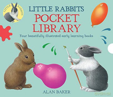 Little Rabbits' Pocket Library - Alan Baker [KSIĄŻKA]