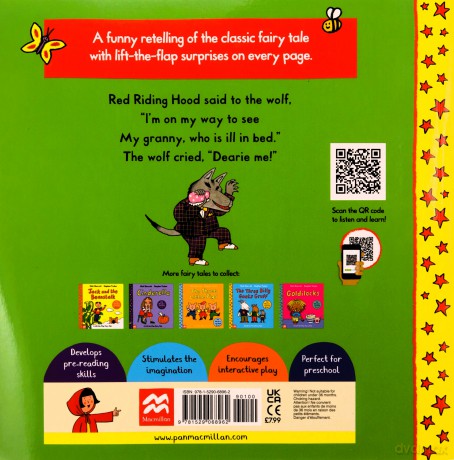 Little Red Riding Hood (Lift-the-Flap Fairy Tales, 10) - Stephen Tucker [KSIĄŻKA]