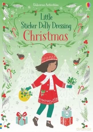 Little Sticker Dolly Dressing Christmas - Fiona Watt [KSIĄŻKA]