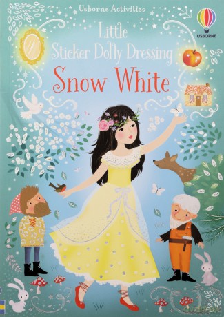 Little Sticker Dolly Dressing Snow White - Fiona Watt [KSIĄŻKA]