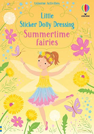 Little Sticker Dolly Dressing Summertime Fairies - Fiona Watt [KSIĄŻKA]
