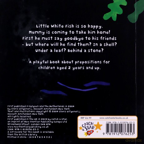 Little White Fish is so Happy - Guido van Genechten [KSIĄŻKA]
