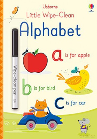 Little Wipe-Clean Alphabet (Little Wipe-Cleans): 1 - Felicity Brooks [KSIĄŻKA]