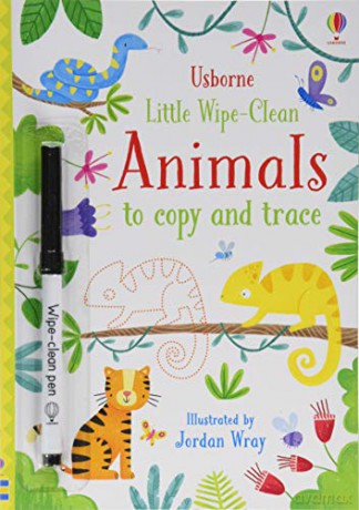 Little Wipe-Clean Animals to Copy and Trace (Little Wipe-Cleans): 1 - Kirsteen Robson [KSIĄŻKA]