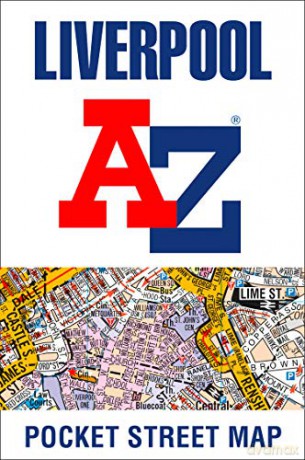 Liverpool A-Z Pocket Street Map - A-Z Maps [KSIĄŻKA]
