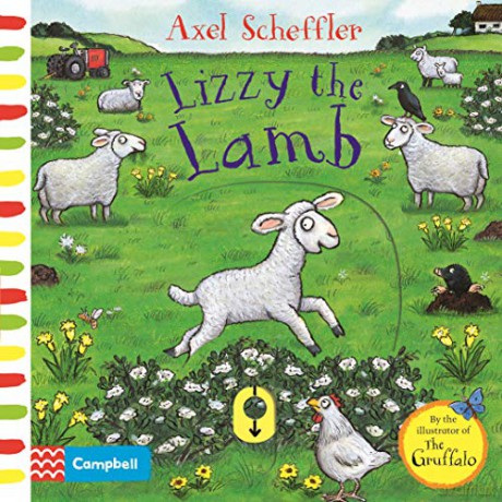 Lizzy the Lamb: A Push, Pull, Slide Book (Campbell Axel Scheffler, 16) - Campbell Books [KSIĄŻKA]