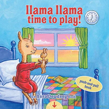 Llama Llama Time to Play: A Push-and-Pull Book - Dewdney [KSIĄŻKA]