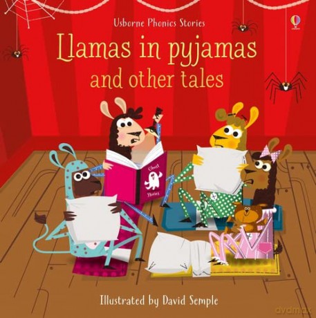 Llamas in Pajamas and Other Tales (Phonics Readers) (Phonics Story Collections) - Russell Punter [KSIĄŻKA]