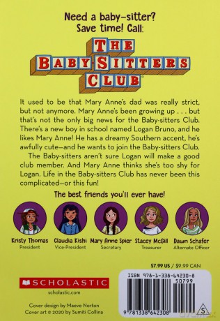 Logan Likes Mary Anne! (the Baby-Sitters Club #10): Volume 10 - Ann M. Martin [KSIĄŻKA]