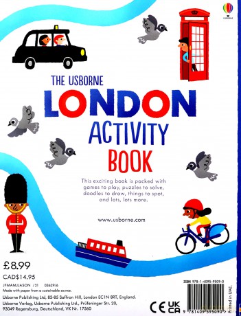 London Activity Book (Activity Books) - Rosie Hore [KSIĄŻKA]